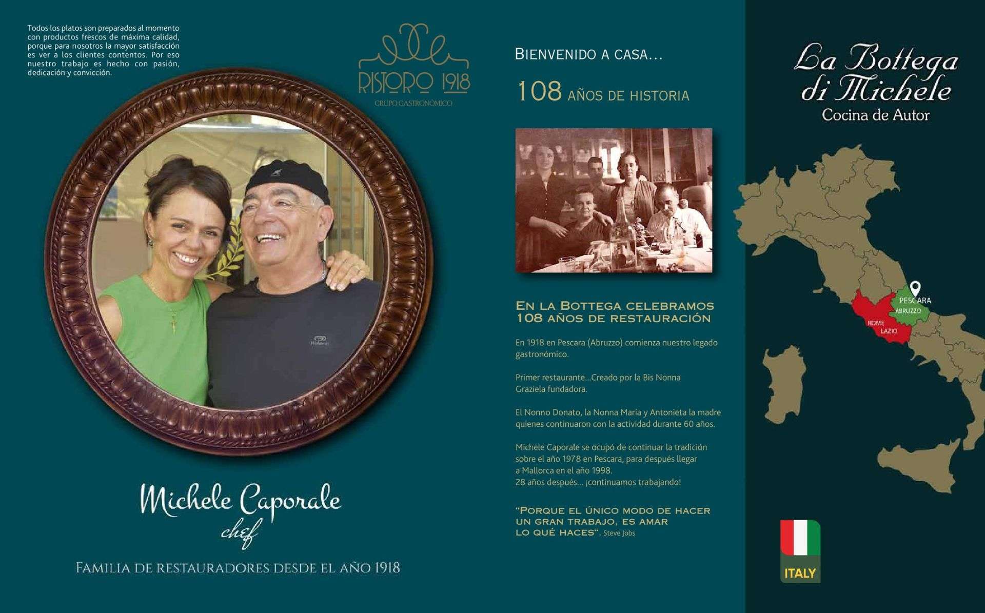 Historia de La Bottega di Michele